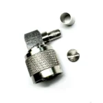 Роз'єм UHF male 7 crimp 90°