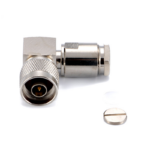 Роз'єм N Type male 9 clamp 90° - Зображення 2