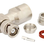 Роз'єм BNC male 9 clamp 90°