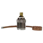 Антенний адаптер із кільцем заземления, перехідник UHF-female to moto RF, для рацій Motorola DP серії