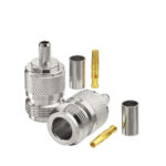 Роз'єм N Type female 6 crimp