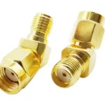Перехідник RP SMA male – RP SMA female 45°