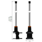 UHF колінеарна стаціонарна антена BASE304-D - Зображення 6