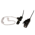 KHS-8bl 2-х провідна гарнітура прихованого носіння з прозорим звуководом Kenwood - Зображення 2